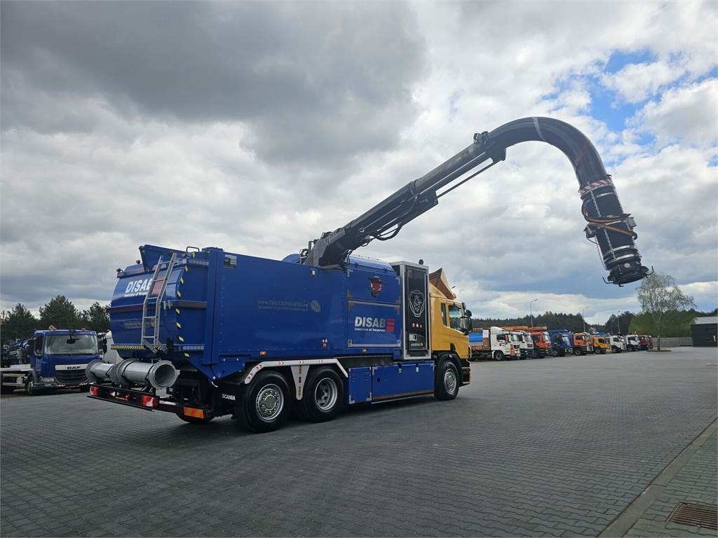 Scania DISAB ENVAC Saugbagger vacuum cleaner excavator su - 진공 흡입 트럭 : 사진 3 Scania DISAB ENVAC Saugbagger vacuum cleaner excavator su - 진공 흡입 트럭 : 사진 3