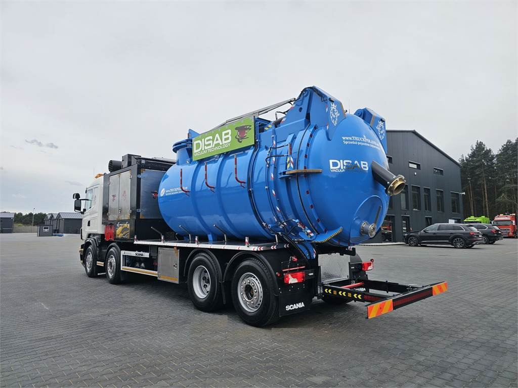 Scania Disab Centurion P210/8 Vacuum suction loader - 진공 흡입 트럭 : 사진 5 Scania Disab Centurion P210/8 Vacuum suction loader - 진공 흡입 트럭 : 사진 5