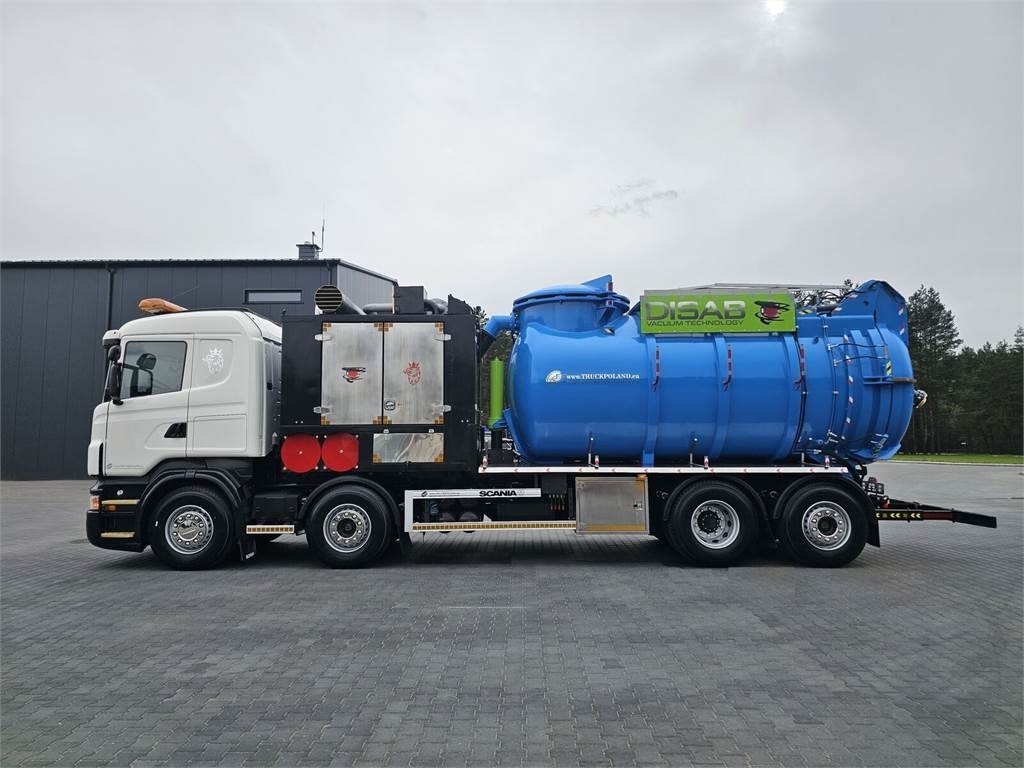 Scania Disab Centurion P210/8 Vacuum suction loader  - 진공 흡입 트럭 : 사진 4 Scania Disab Centurion P210/8 Vacuum suction loader  - 진공 흡입 트럭 : 사진 4