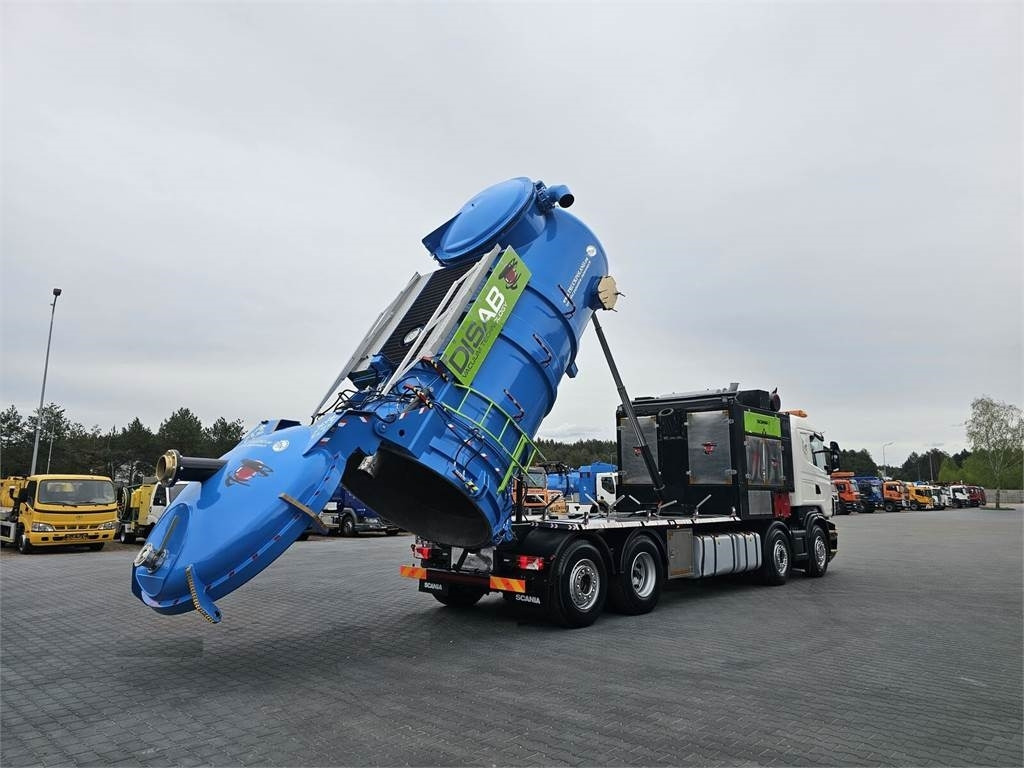 Scania Disab Centurion P210/8 Vacuum suction loader  - 진공 흡입 트럭 : 사진 1 Scania Disab Centurion P210/8 Vacuum suction loader  - 진공 흡입 트럭 : 사진 1