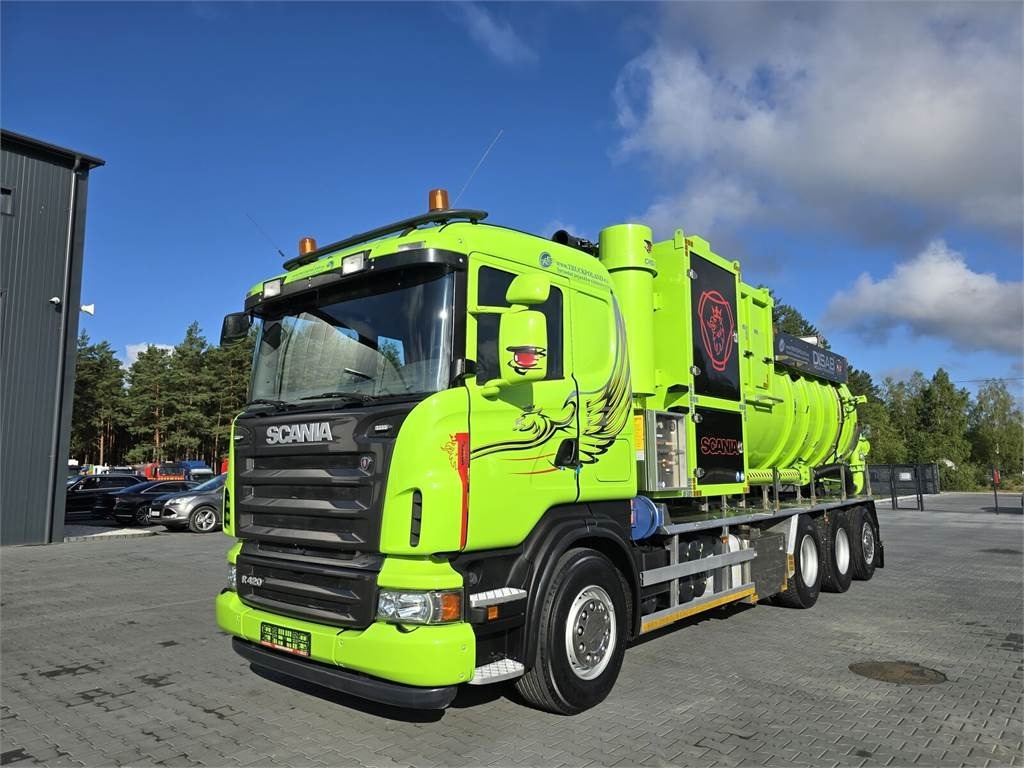 Scania Disab Centurion P210/9 Suction-blowing vacuum load - 진공 흡입 트럭 : 사진 3 Scania Disab Centurion P210/9 Suction-blowing vacuum load - 진공 흡입 트럭 : 사진 3