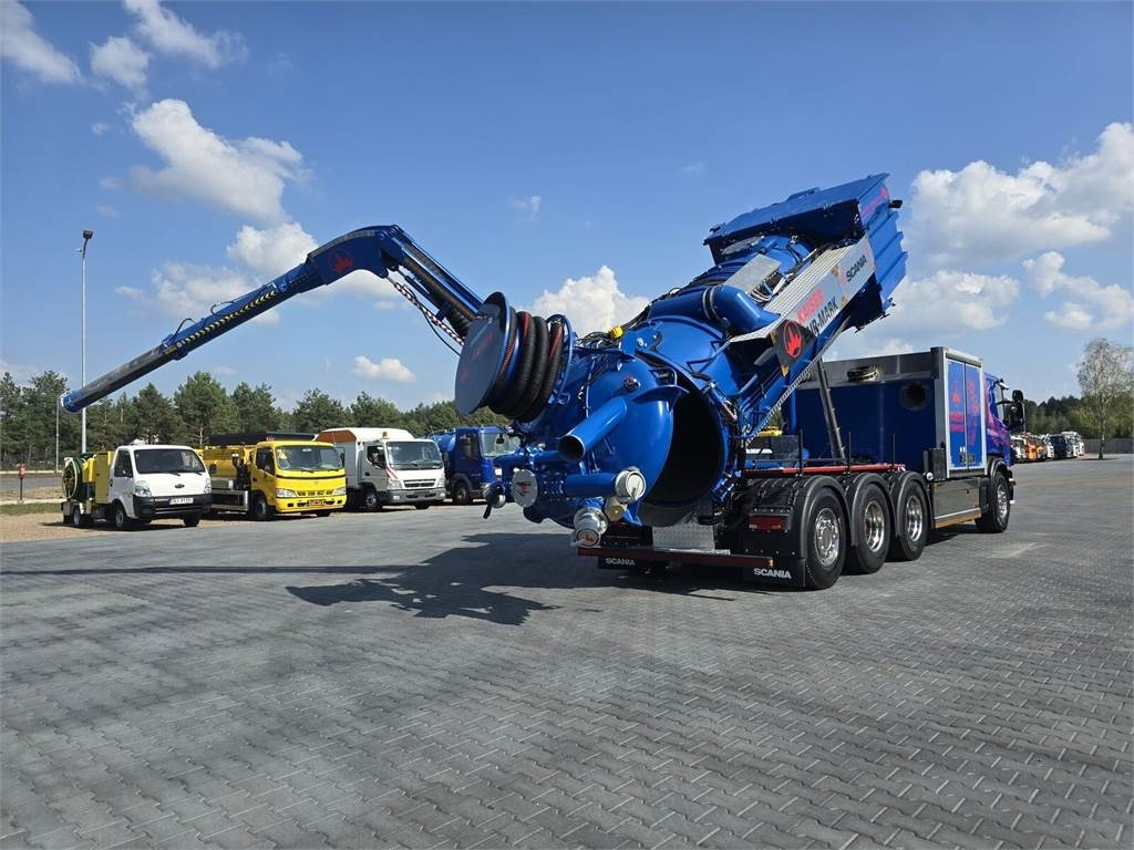 Scania KAISER EUR-MARK PL 8 Vacuum suction-blowing loader  - 진공 흡입 트럭 : 사진 1 Scania KAISER EUR-MARK PL 8 Vacuum suction-blowing loader  - 진공 흡입 트럭 : 사진 1