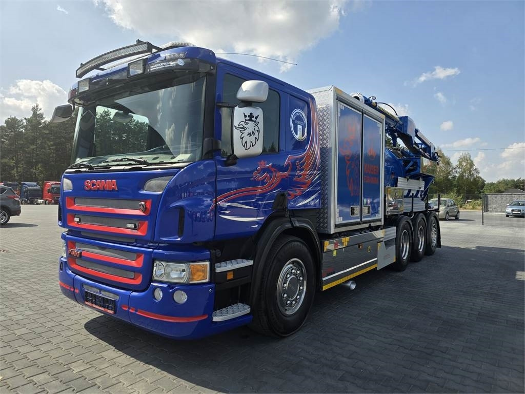 Scania KAISER EUR-MARK PL 8 Vacuum suction-blowing loader  - 진공 흡입 트럭 : 사진 3 Scania KAISER EUR-MARK PL 8 Vacuum suction-blowing loader  - 진공 흡입 트럭 : 사진 3