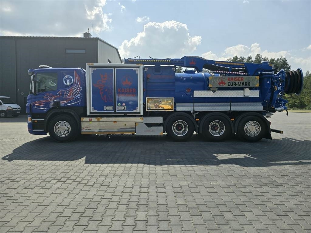 Scania KAISER EUR-MARK PL 8 Vacuum suction-blowing loader  - 진공 흡입 트럭 : 사진 4 Scania KAISER EUR-MARK PL 8 Vacuum suction-blowing loader  - 진공 흡입 트럭 : 사진 4