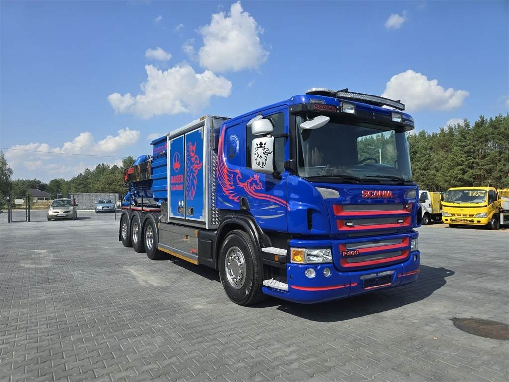 Scania KAISER EUR-MARK PL 8 Vacuum suction-blowing loader  - 진공 흡입 트럭 : 사진 2 Scania KAISER EUR-MARK PL 8 Vacuum suction-blowing loader  - 진공 흡입 트럭 : 사진 2