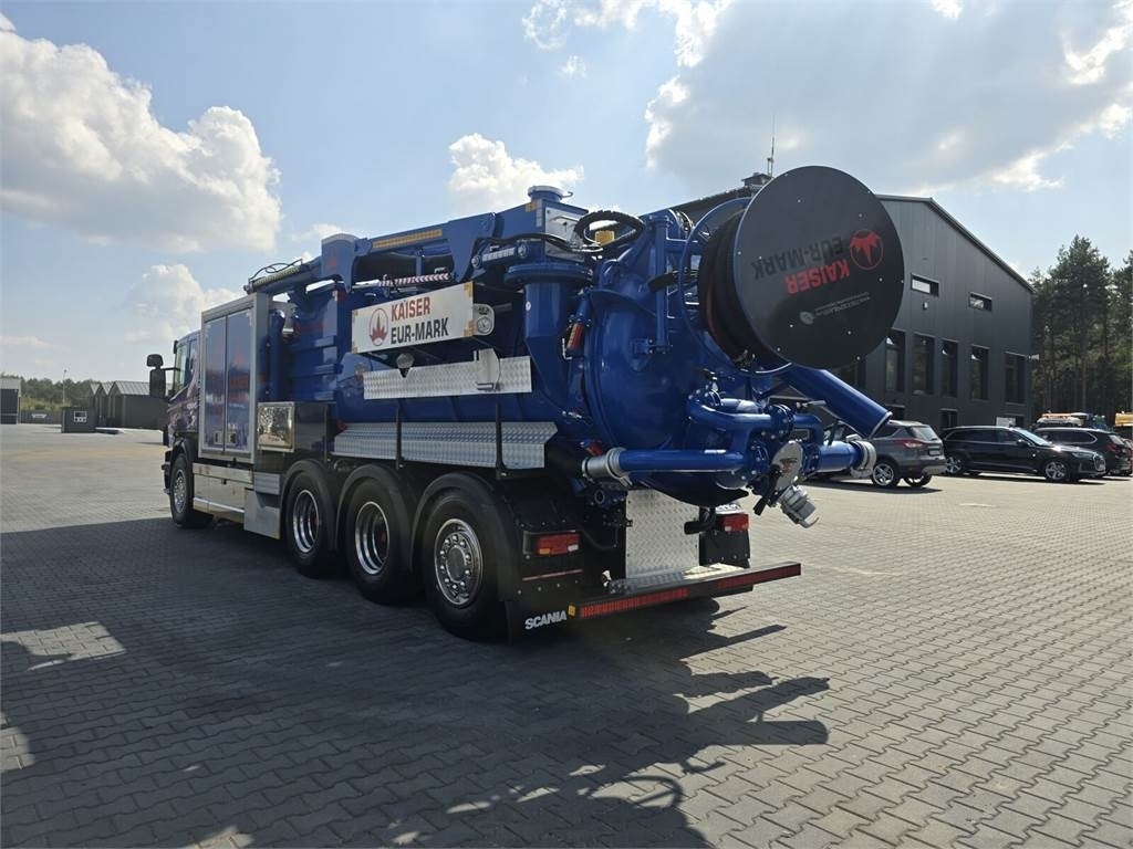 Scania KAISER EUR-MARK PL 8 Vacuum suction-blowing loader  - 진공 흡입 트럭 : 사진 5 Scania KAISER EUR-MARK PL 8 Vacuum suction-blowing loader  - 진공 흡입 트럭 : 사진 5