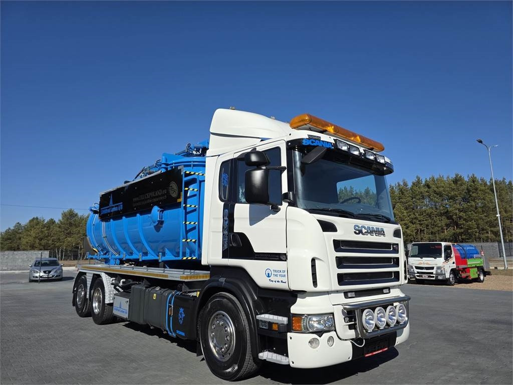 Scania Larsen FlexVac 311 Vacuum suction loader - 진공 흡입 트럭 : 사진 2 Scania Larsen FlexVac 311 Vacuum suction loader - 진공 흡입 트럭 : 사진 2