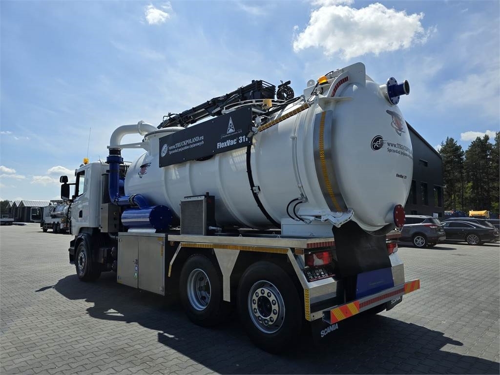 Scania Saugbagger Larsen FlexVac 311 Vacuum suction loade - 진공 흡입 트럭 : 사진 5 Scania Saugbagger Larsen FlexVac 311 Vacuum suction loade - 진공 흡입 트럭 : 사진 5