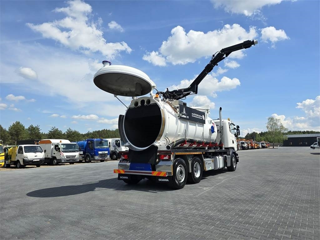 진공 흡입 트럭 Scania Saugbagger Larsen FlexVac 311 Vacuum suction loade : 사진 6