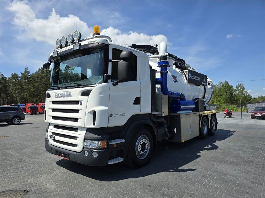Scania Saugbagger - 진공 흡입 트럭 : 사진 3 Scania Saugbagger - 진공 흡입 트럭 : 사진 3