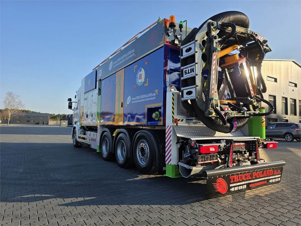 Scania V8 R580 MTS DINO 5 TRIPLE 54000V Saugbagger cleane - 진공 흡입 트럭 : 사진 5 Scania V8 R580 MTS DINO 5 TRIPLE 54000V Saugbagger cleane - 진공 흡입 트럭 : 사진 5
