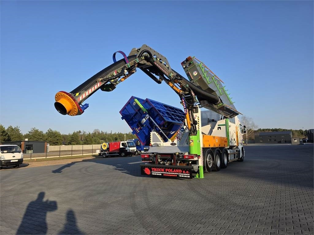 Scania V8 R580 MTS DINO 5 TRIPLE 54000V Saugbagger cleane - 진공 흡입 트럭 : 사진 1 Scania V8 R580 MTS DINO 5 TRIPLE 54000V Saugbagger cleane - 진공 흡입 트럭 : 사진 1