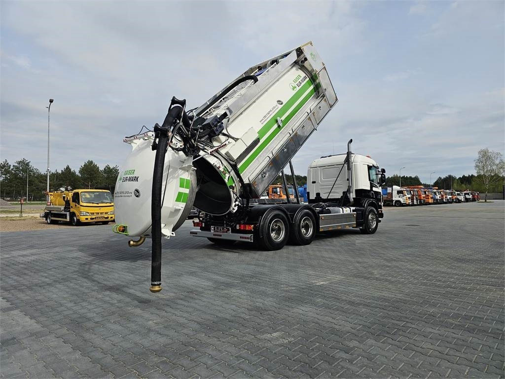 Scania WUKO KAISER EUR-MARK PKL 8.8 FOR COMBI DECK CLEANI - 진공 흡입 트럭 : 사진 1 Scania WUKO KAISER EUR-MARK PKL 8.8 FOR COMBI DECK CLEANI - 진공 흡입 트럭 : 사진 1