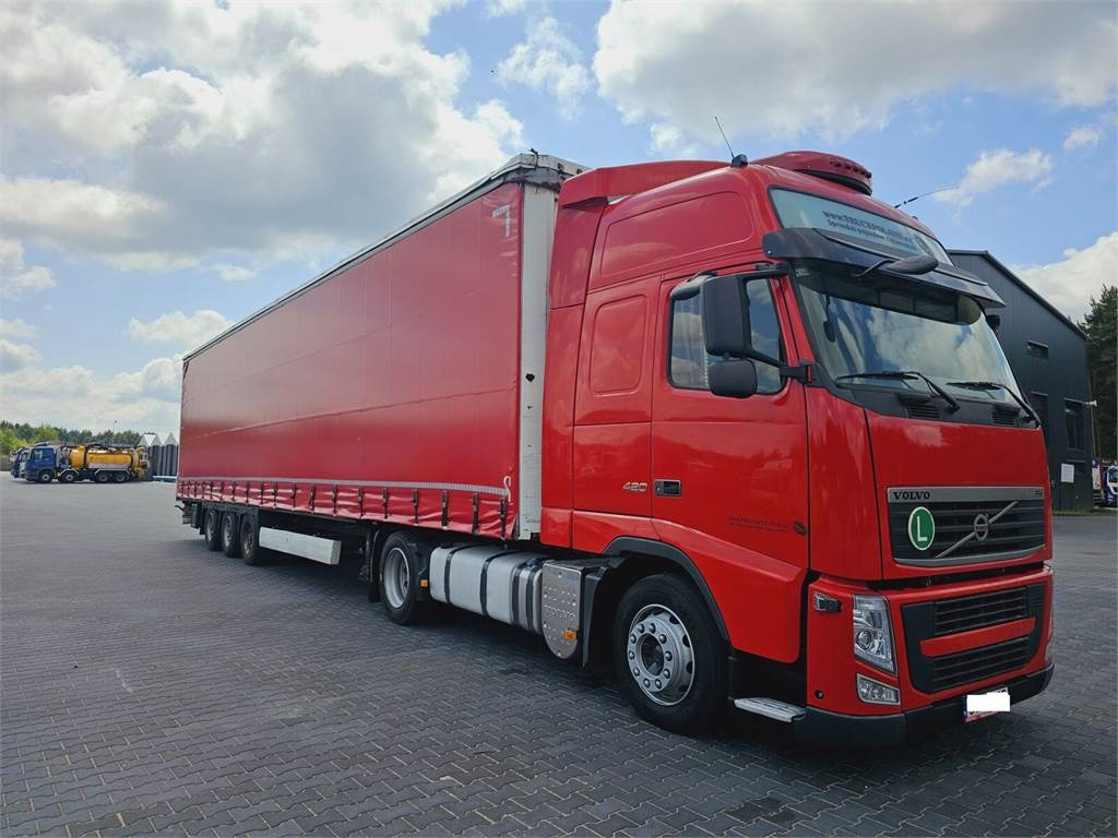 Volvo FH13 XXL EURO 5 2011 + KRONE MEGA RAISE - 트랙터 유닛 : 사진 2 Volvo FH13 XXL EURO 5 2011 + KRONE MEGA RAISE - 트랙터 유닛 : 사진 2