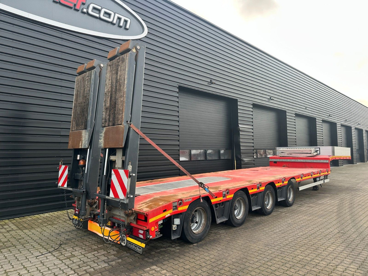 Goldhofer Stepstar 4 achs tieflader / Ausziehbar - 저하대 세미 트레일러 : 사진 2 Goldhofer Stepstar 4 achs tieflader / Ausziehbar - 저하대 세미 트레일러 : 사진 2