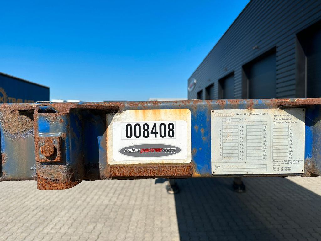 Nooteboom 4 achs tele / 3 x ausziehbar / 48.000 mm - 드롭사이드/ 플랫베드 세미 트레일러 : 사진 5 Nooteboom 4 achs tele / 3 x ausziehbar / 48.000 mm - 드롭사이드/ 플랫베드 세미 트레일러 : 사진 5