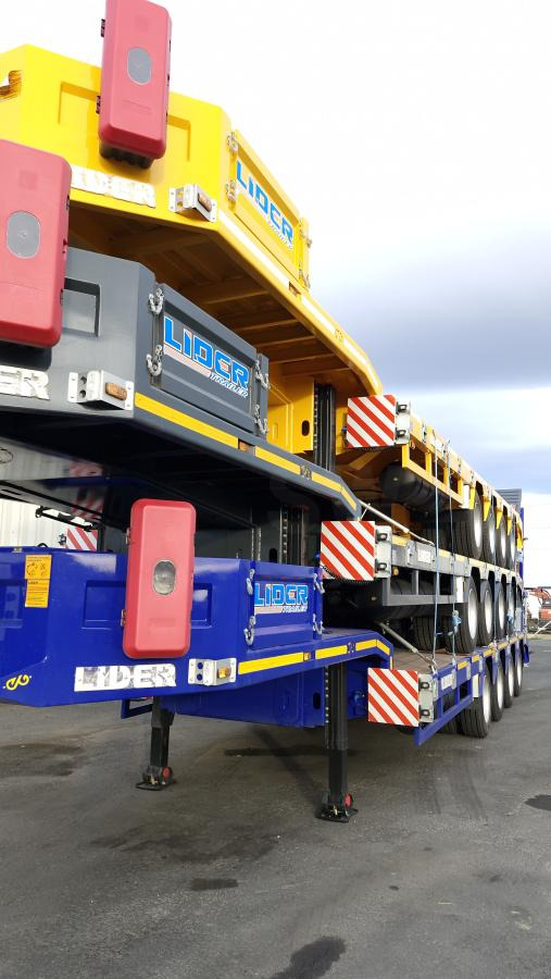 Lider trailer (Export Afrique) Porte-Char lames 4 essieux - 저하대 세미 트레일러 : 사진 5 Lider trailer (Export Afrique) Porte-Char lames 4 essieux - 저하대 세미 트레일러 : 사진 5