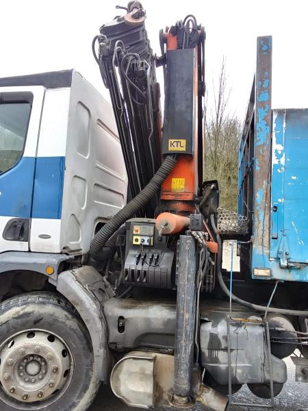 Renault Premium 340 - 드롭사이드/ 플랫베드 트럭, 크레인 트럭 : 사진 2 Renault Premium 340 - 드롭사이드/ 플랫베드 트럭, 크레인 트럭 : 사진 2