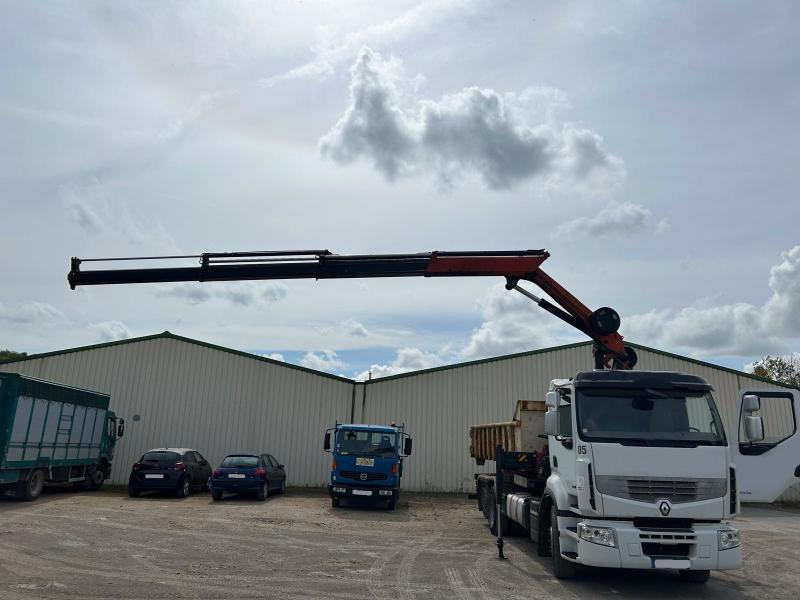 Renault Premium avec grue PALFINGER PK 18000 - 후크 리프트 트럭, 크레인 트럭 : 사진 4 Renault Premium avec grue PALFINGER PK 18000 - 후크 리프트 트럭, 크레인 트럭 : 사진 4