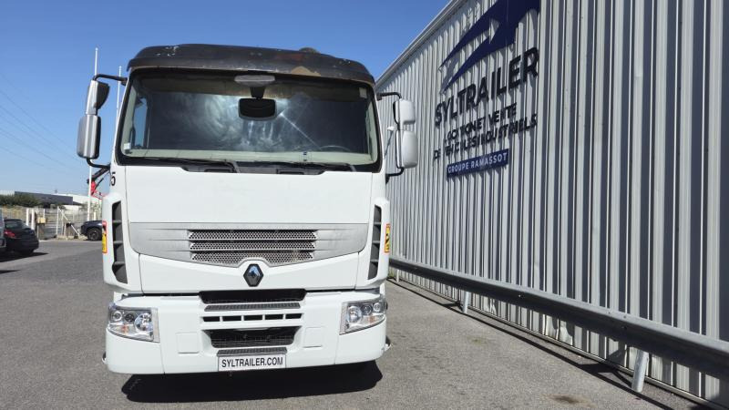 Renault Premium avec grue PALFINGER PK 18000 - 후크 리프트 트럭, 크레인 트럭 : 사진 2 Renault Premium avec grue PALFINGER PK 18000 - 후크 리프트 트럭, 크레인 트럭 : 사진 2