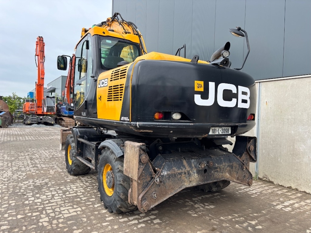 JCB JS 160 W - JS160W - JS 175 W - JS 145 W - 휠 굴삭기 : 사진 4 JCB JS 160 W - JS160W - JS 175 W - JS 145 W - 휠 굴삭기 : 사진 4