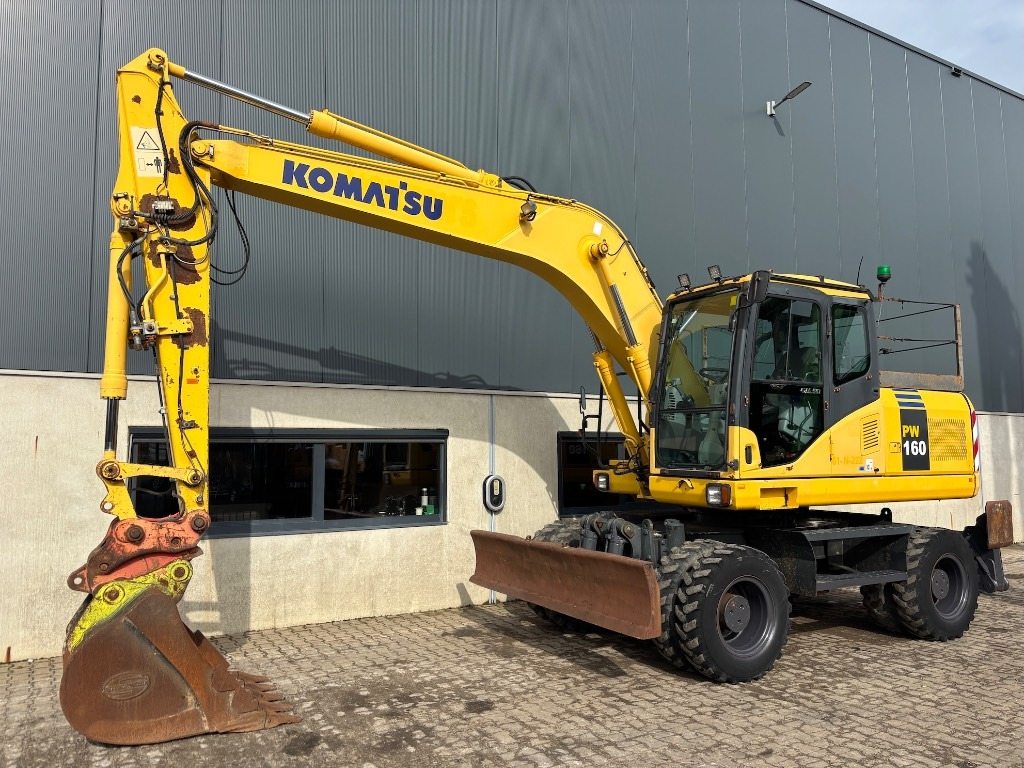 Komatsu PW 160-7 - PW160 - PW 160 - PW 180 - PW 140 - 휠 굴삭기 : 사진 1 Komatsu PW 160-7 - PW160 - PW 160 - PW 180 - PW 140 - 휠 굴삭기 : 사진 1