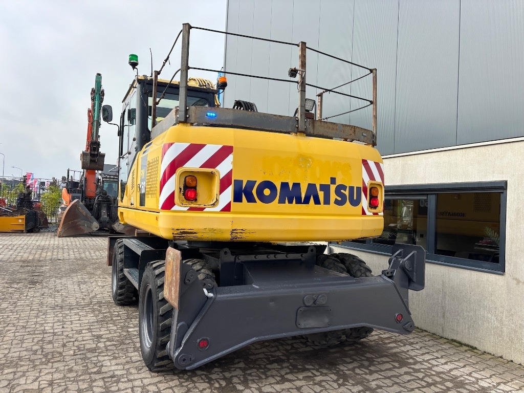 Komatsu PW 160-7 - PW160 - PW 160 - PW 180 - PW 140 - 휠 굴삭기 : 사진 5 Komatsu PW 160-7 - PW160 - PW 160 - PW 180 - PW 140 - 휠 굴삭기 : 사진 5