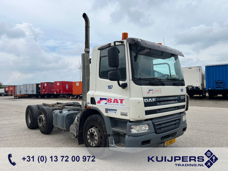 DAF FAG CF 75.250 EEV Euro 5 / 6x2 / 158 DKM / Chassis-Cabine - 캡 새시 트럭 : 사진 1 DAF FAG CF 75.250 EEV Euro 5 / 6x2 / 158 DKM / Chassis-Cabine - 캡 새시 트럭 : 사진 1
