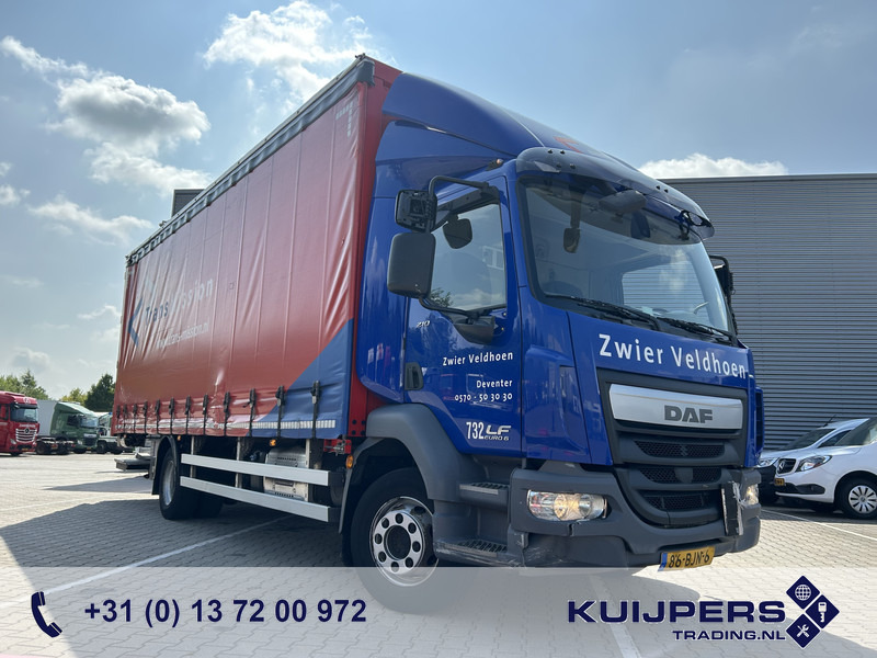 DAF LF 210 FA / 361 dkm / Curtainside / Loadlift / NL Truck - 커튼사이더 트럭 : 사진 1 DAF LF 210 FA / 361 dkm / Curtainside / Loadlift / NL Truck - 커튼사이더 트럭 : 사진 1