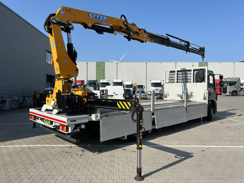 DAF LF 320 FA / Effer 175.2/c3s Crane / 363 dkm / Plateau / APK TUV 08-25 - 크레인 트럭 : 사진 2 DAF LF 320 FA / Effer 175.2/c3s Crane / 363 dkm / Plateau / APK TUV 08-25 - 크레인 트럭 : 사진 2