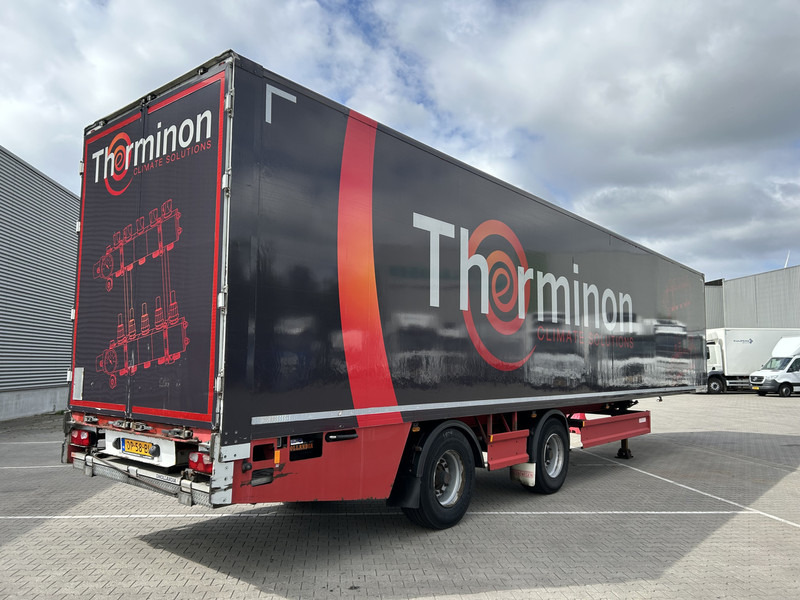 Groenewegen Jumbo DRO-14-18 / Box Trailer / 2x Stuuras / Laadklep / APK 06-26 - 밀폐형 박스 세미 트레일러 : 사진 2 Groenewegen Jumbo DRO-14-18 / Box Trailer / 2x Stuuras / Laadklep / APK 06-26 - 밀폐형 박스 세미 트레일러 : 사진 2