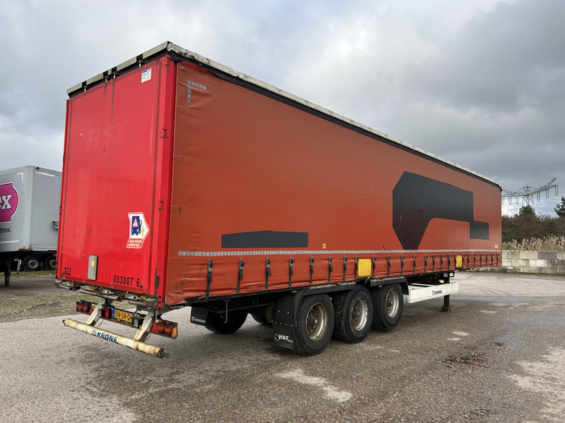 Krone Profi Liner / Pritsch - Plane / BPW Trommel / NL Aufligger - 커튼사이더 세미 트레일러 : 사진 2 Krone Profi Liner / Pritsch - Plane / BPW Trommel / NL Aufligger - 커튼사이더 세미 트레일러 : 사진 2