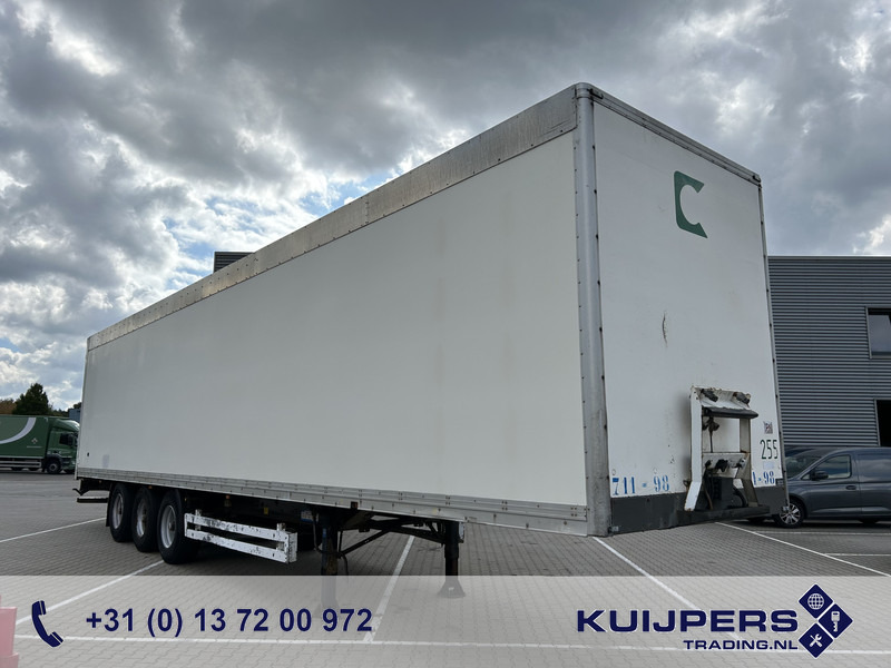 Krone SDP 27 / Box - Confectie / 3 axle BPW Drum / NL Trailer - 밀폐형 박스 세미 트레일러 : 사진 1 Krone SDP 27 / Box - Confectie / 3 axle BPW Drum / NL Trailer - 밀폐형 박스 세미 트레일러 : 사진 1
