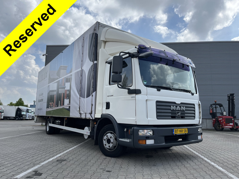 MAN TGL 12.180 Euro 4 / 12 Ton / 781 dkm / Canvas Box / APK TUV 10-25 - 박스 트럭 : 사진 1 MAN TGL 12.180 Euro 4 / 12 Ton / 781 dkm / Canvas Box / APK TUV 10-25 - 박스 트럭 : 사진 1