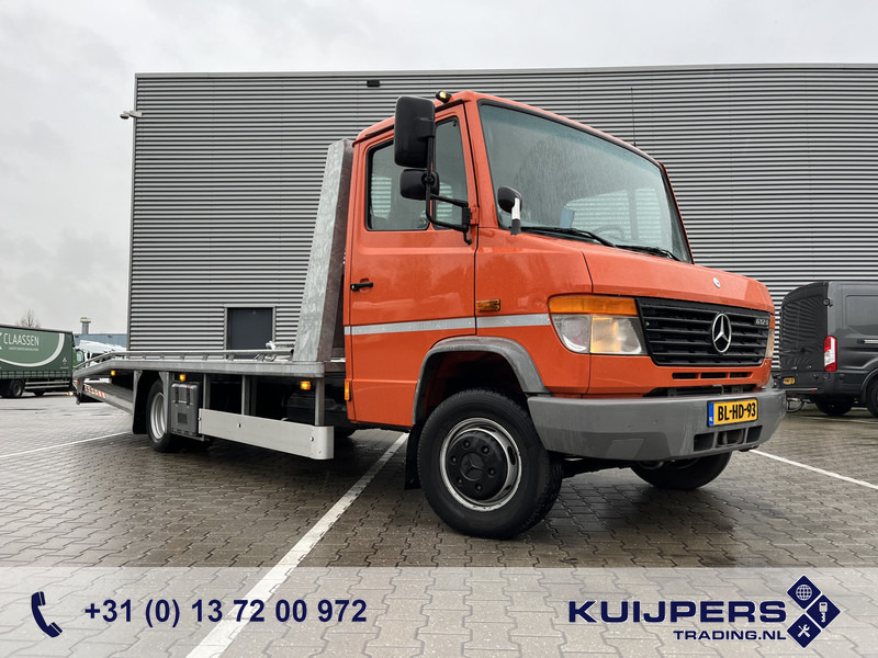 Mercedes-Benz Vario 612 D / Car - Machine Transporter 570 cm / Winch / Ramps / NL Truck - 자동 운반 장치 트럭 : 사진 1 Mercedes-Benz Vario 612 D / Car - Machine Transporter 570 cm / Winch / Ramps / NL Truck - 자동 운반 장치 트럭 : 사진 1
