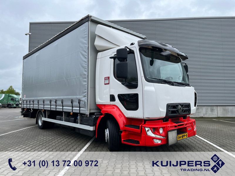 Renault D 210 Euro 6 / 12 Ton / 282 dkm / Schuifzeil / Laadklep / APK TUV 07-25 - 커튼사이더 트럭 : 사진 1 Renault D 210 Euro 6 / 12 Ton / 282 dkm / Schuifzeil / Laadklep / APK TUV 07-25 - 커튼사이더 트럭 : 사진 1