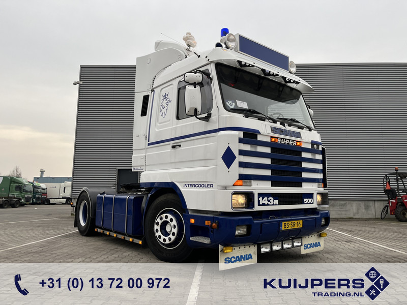 Scania R 143H V8 500 Streamline / V8 Sound / Retarder / Old Skool Classic - 트랙터 유닛 : 사진 1 Scania R 143H V8 500 Streamline / V8 Sound / Retarder / Old Skool Classic - 트랙터 유닛 : 사진 1