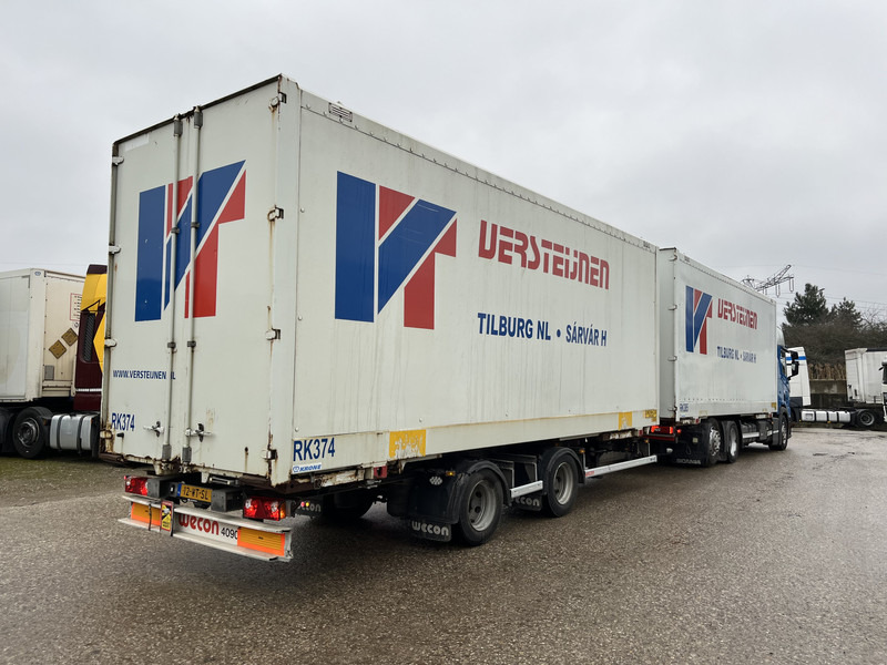 Scania R410 Highline / BDF Box + Wecon AWZ 218 / BDF Box / 448 dkm / NL Truck + Trailer - 컨테이너 운반 장치/ 스와프 보디 트럭 : 사진 2 Scania R410 Highline / BDF Box + Wecon AWZ 218 / BDF Box / 448 dkm / NL Truck + Trailer - 컨테이너 운반 장치/ 스와프 보디 트럭 : 사진 2