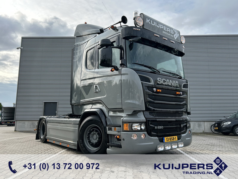 Scania R520 V8 / Showtruck / Buffl Special Interior / Vol Lucht / Retarder - 트랙터 유닛 : 사진 1 Scania R520 V8 / Showtruck / Buffl Special Interior / Vol Lucht / Retarder - 트랙터 유닛 : 사진 1