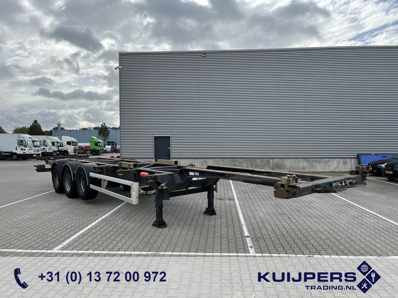 Van Hool 3B0071 / Container Chassis / BPW Drum / Liftas / NL trailer - 컨테이너 운반 장치/ 스와프 보디 세미 트레일러 : 사진 1 Van Hool 3B0071 / Container Chassis / BPW Drum / Liftas / NL trailer - 컨테이너 운반 장치/ 스와프 보디 세미 트레일러 : 사진 1