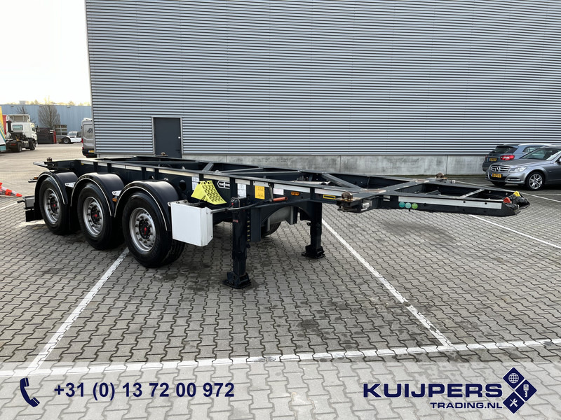 Van Hool A3C002 / ADR / 3x SAF / 20 FT Container / TE HUUR - 컨테이너 운반 장치/ 스와프 보디 세미 트레일러 : 사진 1 Van Hool A3C002 / ADR / 3x SAF / 20 FT Container / TE HUUR - 컨테이너 운반 장치/ 스와프 보디 세미 트레일러 : 사진 1