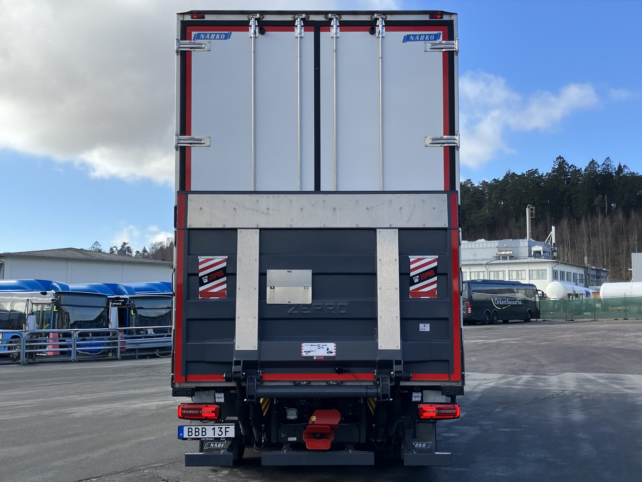 MAN TGX 26.520 6×2-4 fjärrbil Närko - 박스 트럭 : 사진 5 MAN TGX 26.520 6×2-4 fjärrbil Närko - 박스 트럭 : 사진 5