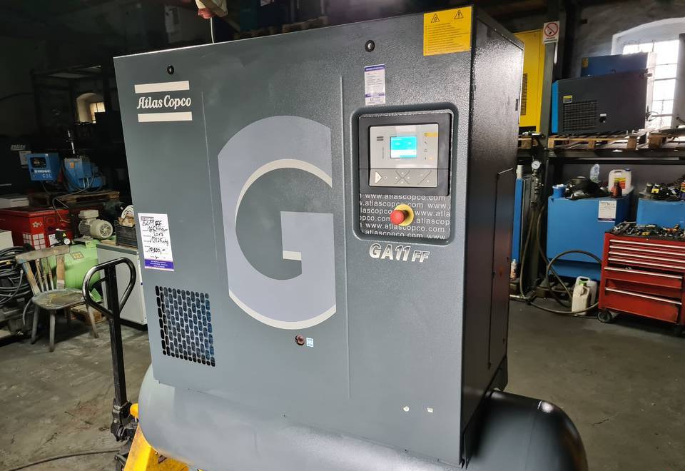 Kompresor śrubowy Atlas Copco GA 11 FF - 공기 압축기 : 사진 3 Kompresor śrubowy Atlas Copco GA 11 FF - 공기 압축기 : 사진 3