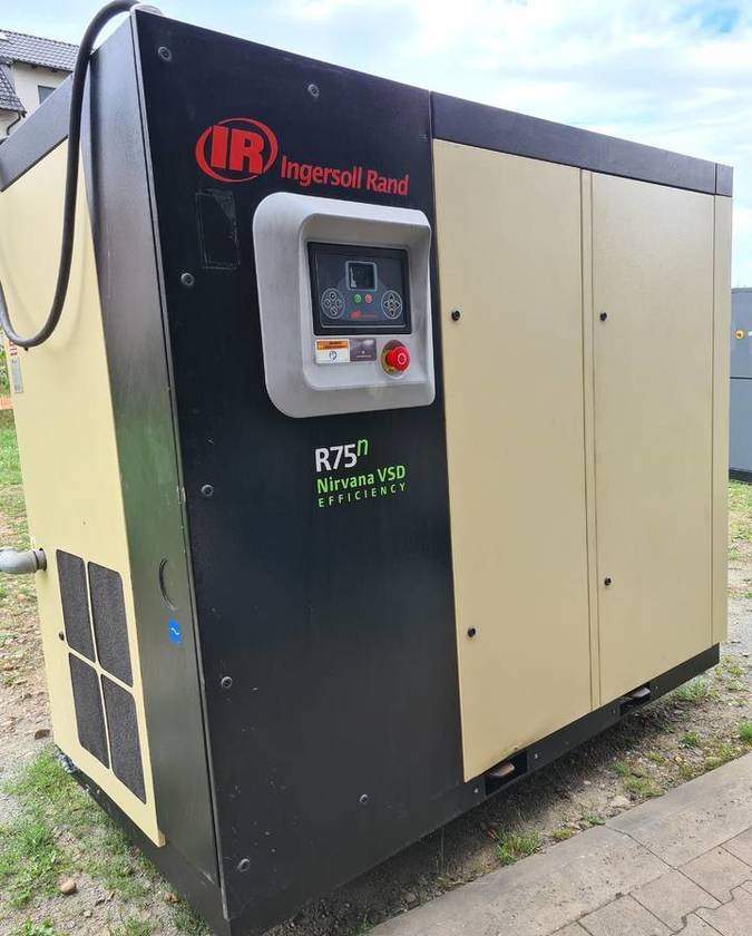 Kompresor śrubowy INGERSOLL RAND NIRVANA R75N - 공기 압축기 : 사진 1 Kompresor śrubowy INGERSOLL RAND NIRVANA R75N - 공기 압축기 : 사진 1