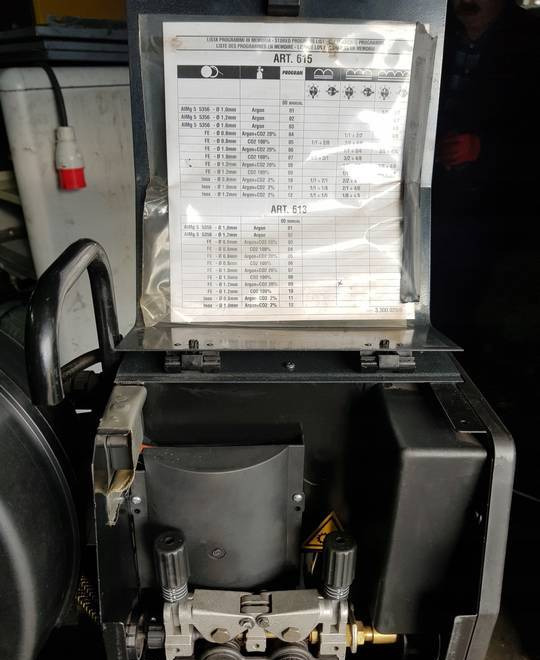 Spawarka Mig CEBORA MIG 3840TS 380 A - 용접 장비 : 사진 4 Spawarka Mig CEBORA MIG 3840TS 380 A - 용접 장비 : 사진 4