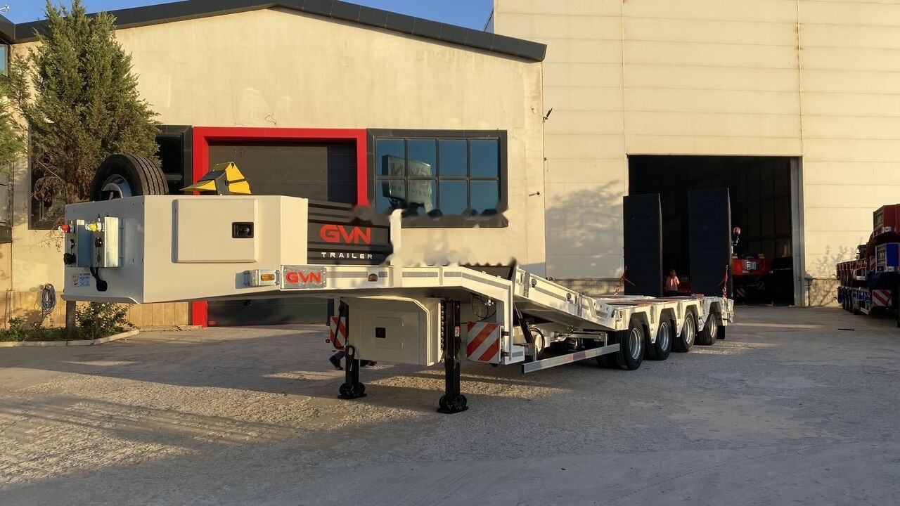 GVN Trailer 4 AXLE HYDRAULIC PLATFORM LOWBED - 저하대 세미 트레일러 : 사진 2 GVN Trailer 4 AXLE HYDRAULIC PLATFORM LOWBED - 저하대 세미 트레일러 : 사진 2