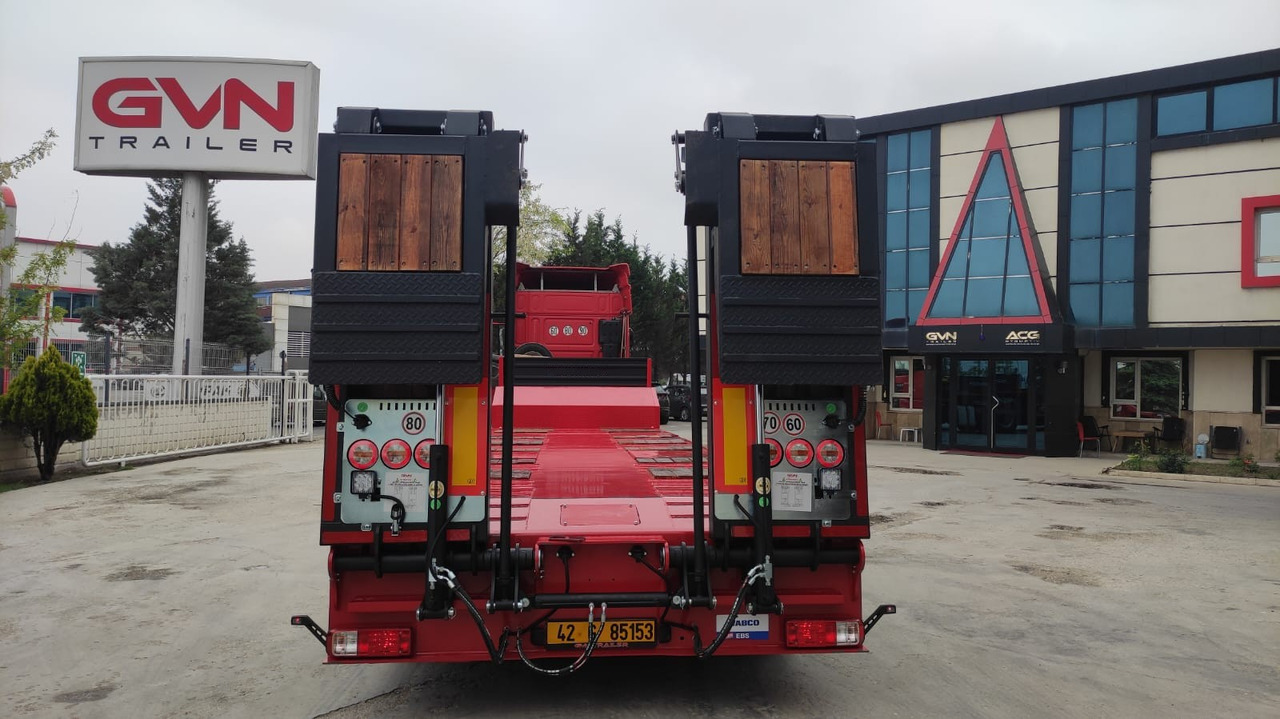 GVN Trailer 4 AXLE LOWBED WITH WHEEL RECESSES - 저하대 세미 트레일러 : 사진 5 GVN Trailer 4 AXLE LOWBED WITH WHEEL RECESSES - 저하대 세미 트레일러 : 사진 5