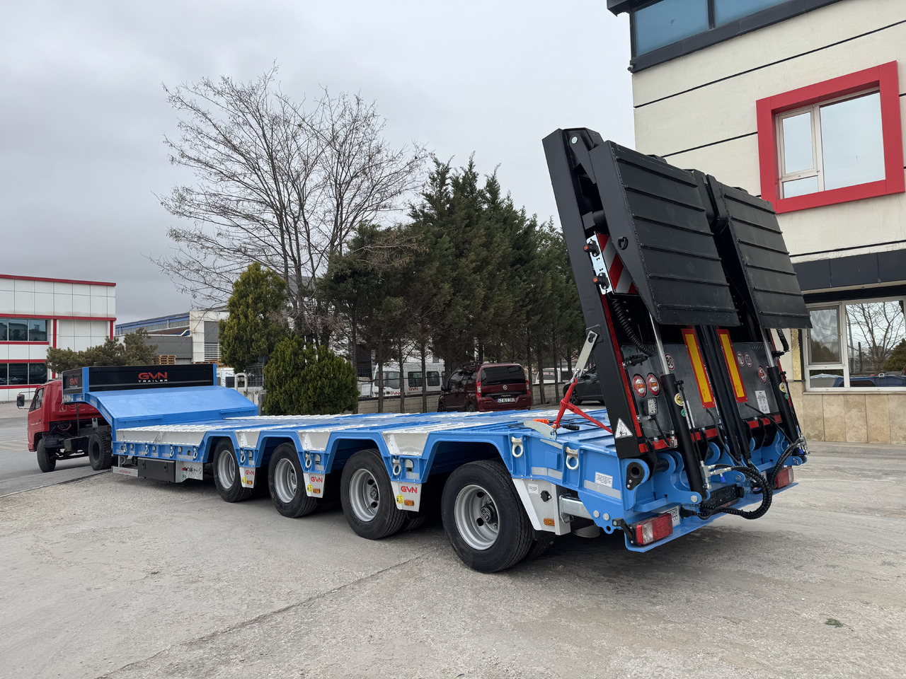 GVN Trailer 4 AXLE LOWBED WITH WHEEL RECESSES - 저하대 세미 트레일러 : 사진 1 GVN Trailer 4 AXLE LOWBED WITH WHEEL RECESSES - 저하대 세미 트레일러 : 사진 1