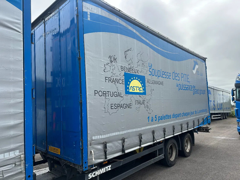 DAF XF 440 6x2 / SUPERSPACECAB / KOMBI MIT ANHANGER SCHMITZ 2016 / DURCHLADEN / 2 STUCK - 커튼사이더 트럭 : 사진 4 DAF XF 440 6x2 / SUPERSPACECAB / KOMBI MIT ANHANGER SCHMITZ 2016 / DURCHLADEN / 2 STUCK - 커튼사이더 트럭 : 사진 4