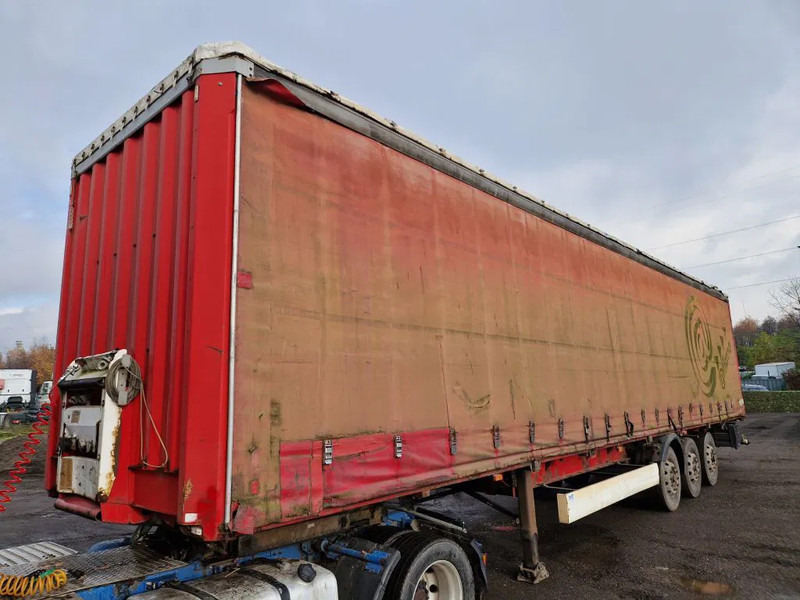 Krone SD 27 EL / HUBDACH / TOIT LEVANT / HEFDAK / COIL / COILMULDE / FOSSE Á BOBINE - 커튼사이더 세미 트레일러 : 사진 3 Krone SD 27 EL / HUBDACH / TOIT LEVANT / HEFDAK / COIL / COILMULDE / FOSSE Á BOBINE - 커튼사이더 세미 트레일러 : 사진 3